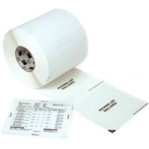 LABEL, POLYESTER, 4.375X6.875IN (111.1X174.6MM); DT, Z-SLIP, COATED, PERMANENT A