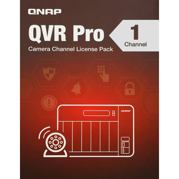 LIC-SW-QVRPRO-1CH - QNAP QVR Pro 1 Channel License QVR Pro Gold