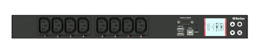 Raritan PX3-5180R power distribution unit (PDU) 8 AC outlet(s) 1U Black