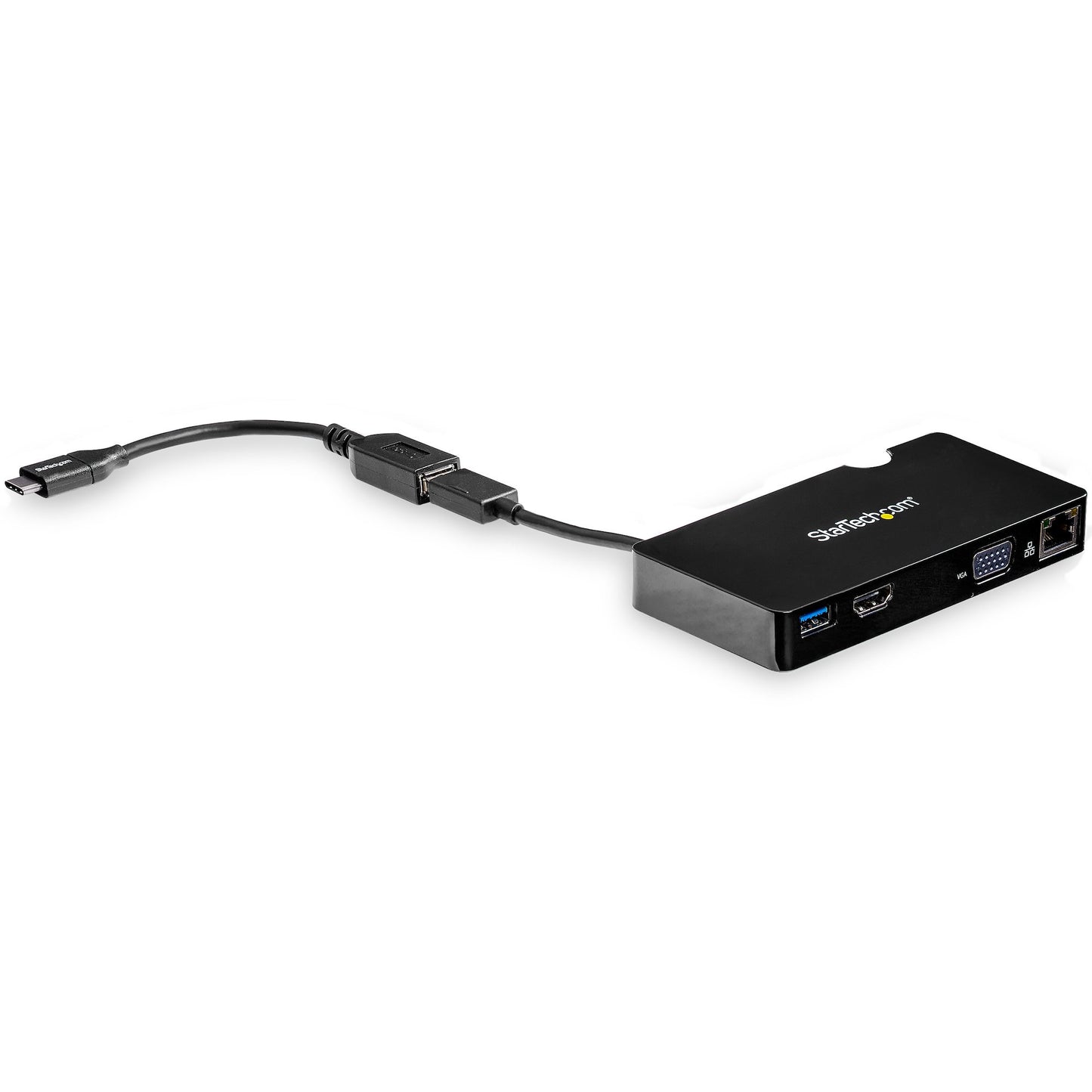 StarTech.com BNDDKT30CAHV notebook dock/port replicator Wired USB 3.2 Gen 1 (3.1 Gen 1) Type-A Black