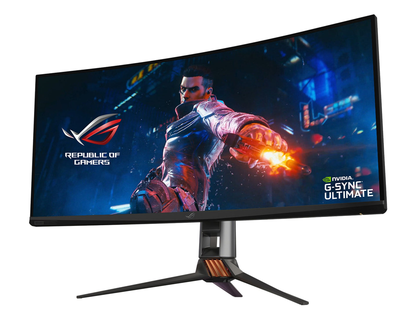 ASUS ROG Swift PG35VQ LED display UltraWide Quad HD 35" 3440 x 1440 pixels Black