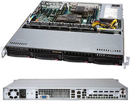 CHASSIS, SC813MFTQ W/ 500W, SAS3 BACKPLANE (SLIM FAN HOLDER), BLACK