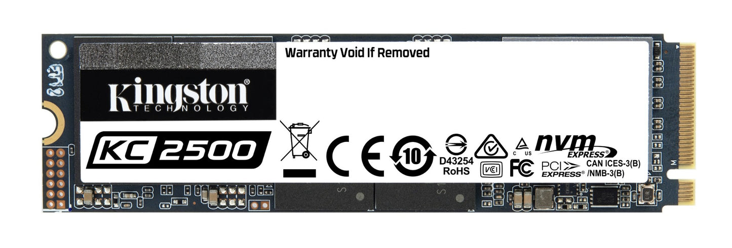 Kingston Technology KC2500 M.2 2000 GB PCI Express 3.0 3D TLC NVMe