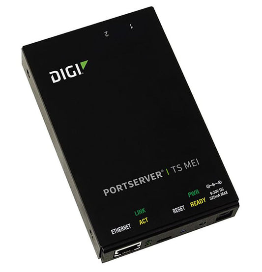 DIGI PORTSERVER TS MEI 2 PORT RS-232/422/485 RJ-45 SERIAL TO ETHERNET DEVICE SER