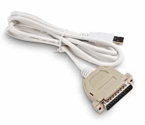 Intermec USB to Parallel Adapter printer cable 70.9" (1.8 m) White