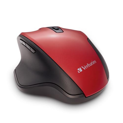 70243 - Verbatim Silent Ergonomic Wireless LED Mouse