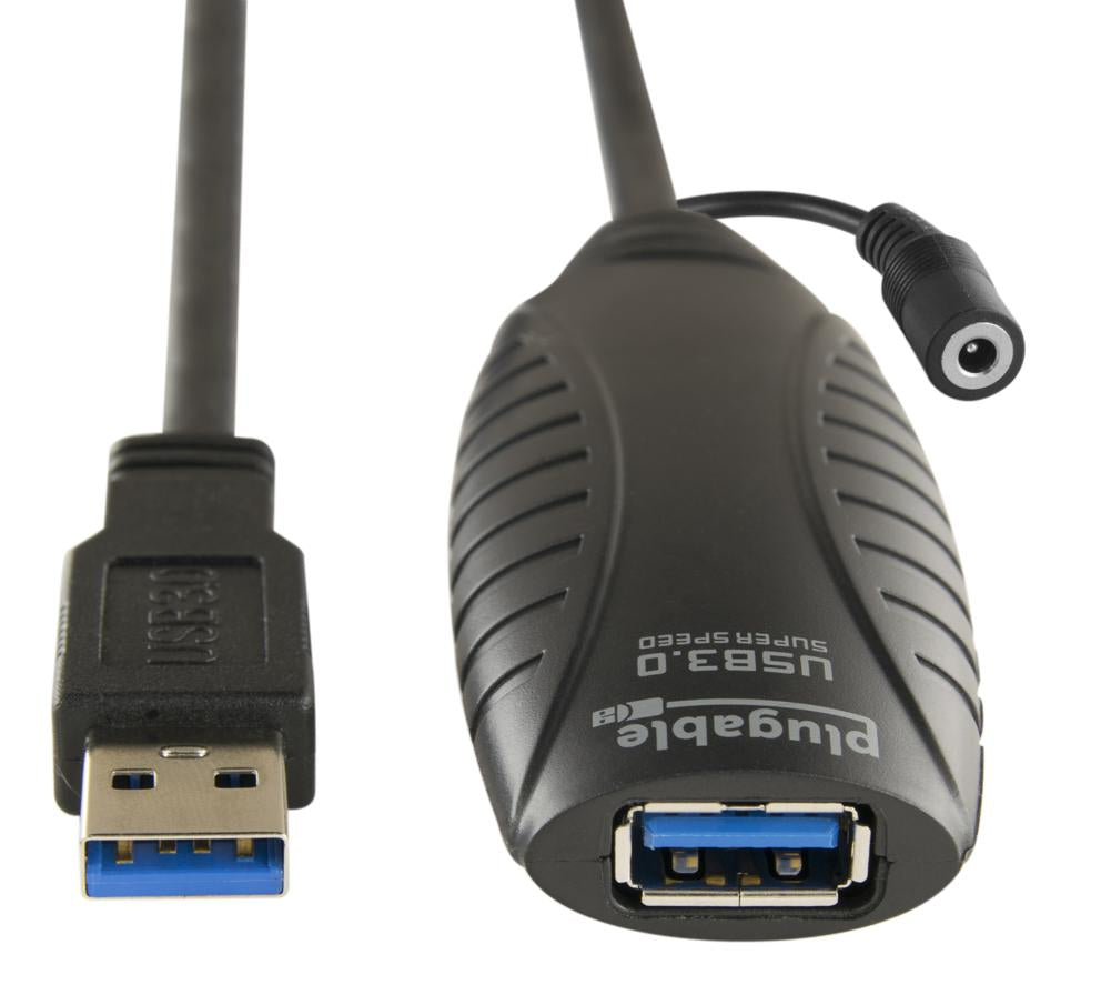 USB3-10M-D - PLUGABLE TECHNOLOGIES PLUGABLE 10M USB 3.0 ACTIVE EXT CABLE