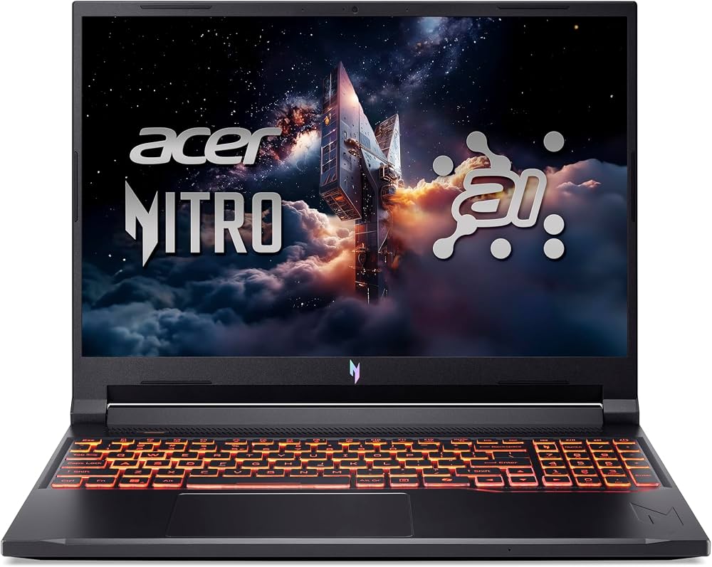 NH.QYYEG.001 - Acer Nitro V16 AI 16 Ryzen 7 RTX5070 Notebook 3.8 GHz