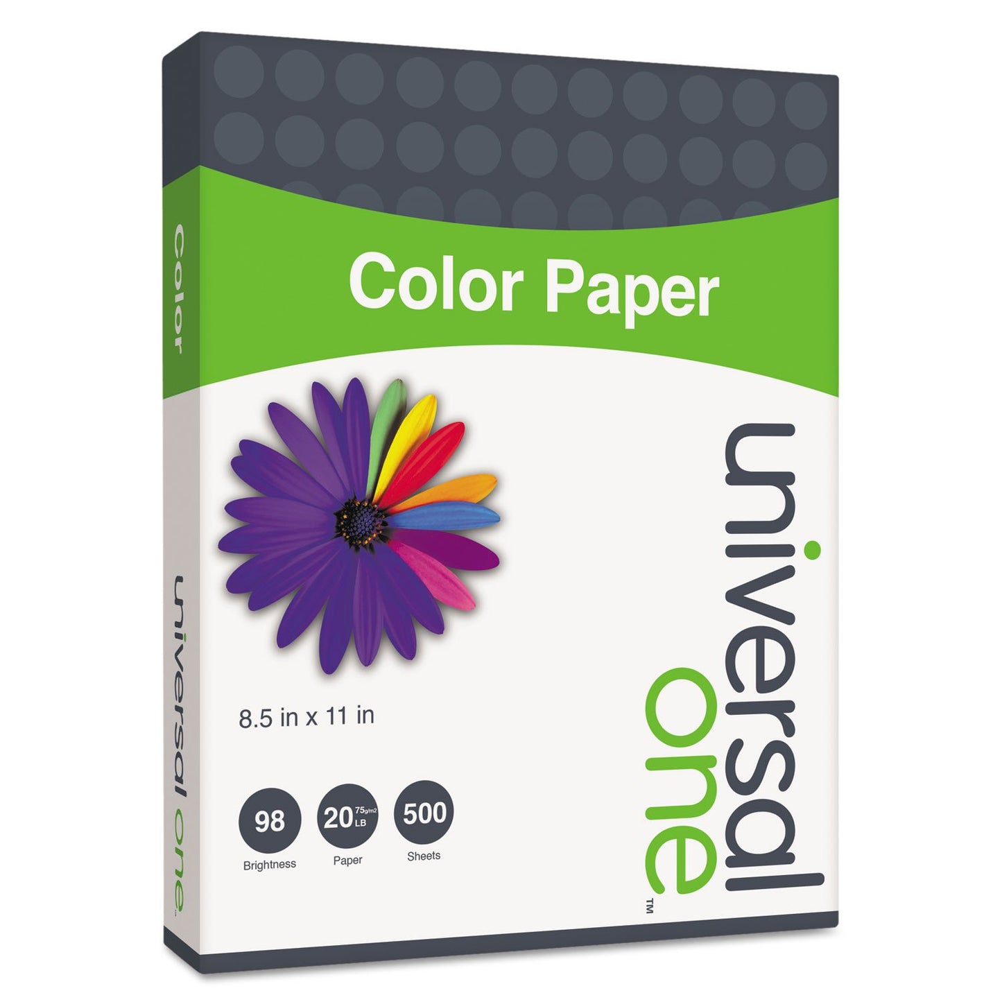 UNV11205 - Universal Colored Paper 8-1/2 x 11 Goldenrod1 Ream 500 Sheet