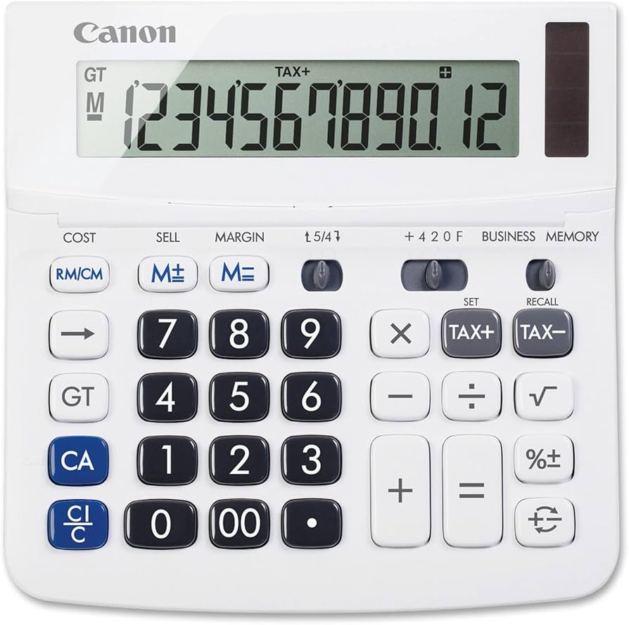 0633C001 - Canon TX-220TSII Standard Function Desktop Calculator