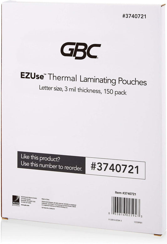 3747191 - GBC HeatSeal Peel-n-Stick Self-Adhesive Laminating Pouche