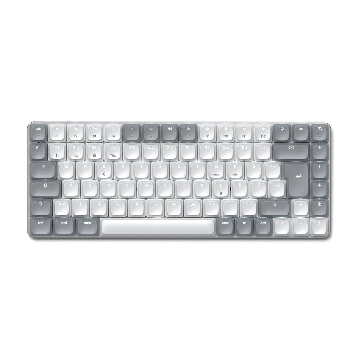 ST-KSM1LT-DE - Satechi SM1 Slim Bluetooth Backlit Mechanical Keyboard German QWERTZ