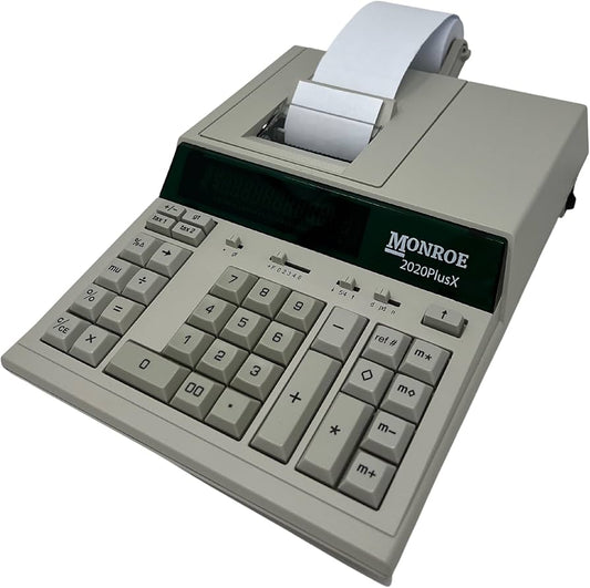 MNE2020PLX - Monroe Medium Duty Calculator Ivory
