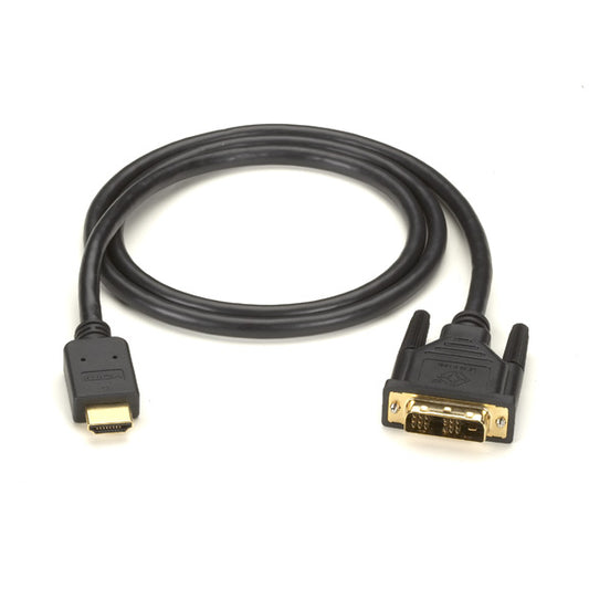 EVHDMI02T-002M - Black Box HDMI TO DVI CABLE - MALE/MALE, 2-M (6.5 FT.)