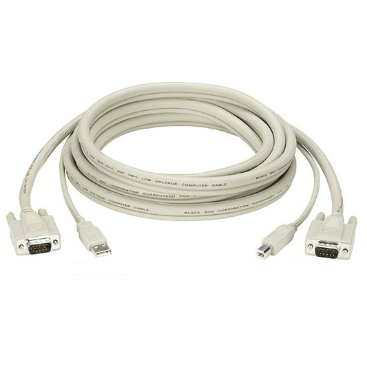 Black Box EHN810-0016 KVM cable 189" (4.8 m) White