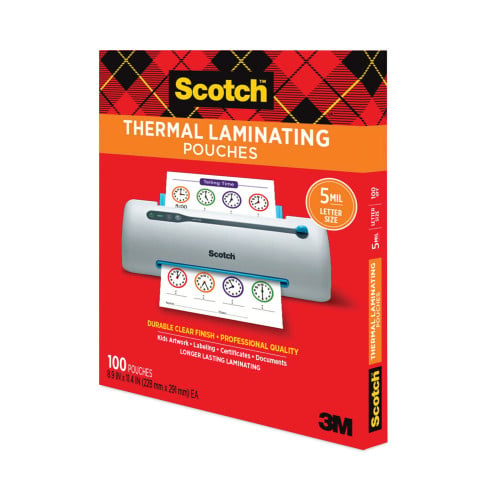 TP5854100 - Scotch 3M Thermal Laminating Pouches 8.9in x 11.5in
