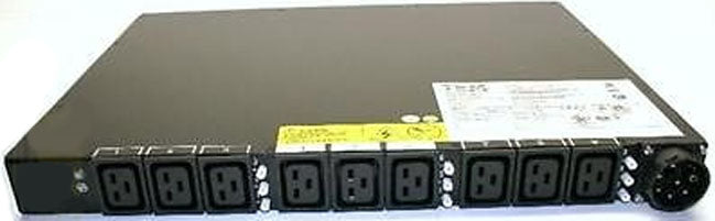 IBM 71762NX power distribution unit (PDU) 12 AC outlet(s) 1U Black