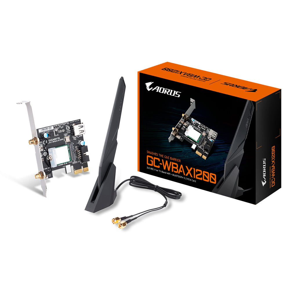 Gigabyte GC-WBAX1200 network card Internal WLAN / Bluetooth 1200 Mbit/s