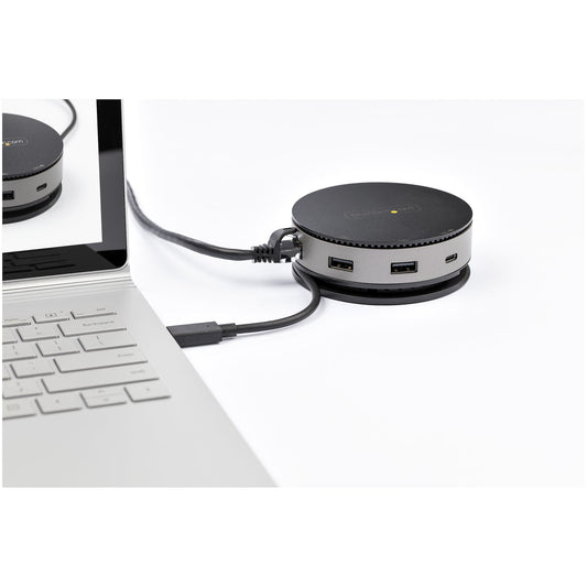 StarTech.com DKT31CHDVCM notebook dock/port replicator Wired USB 3.2 Gen 2 (3.1 Gen 2) Type-C Black, Gray