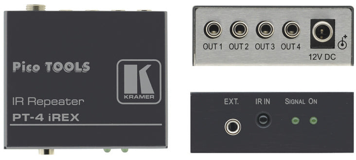 PT-4IREX - Kramer Electronics IR REPEATER /EXTERNAL IR SENSOR INPUT