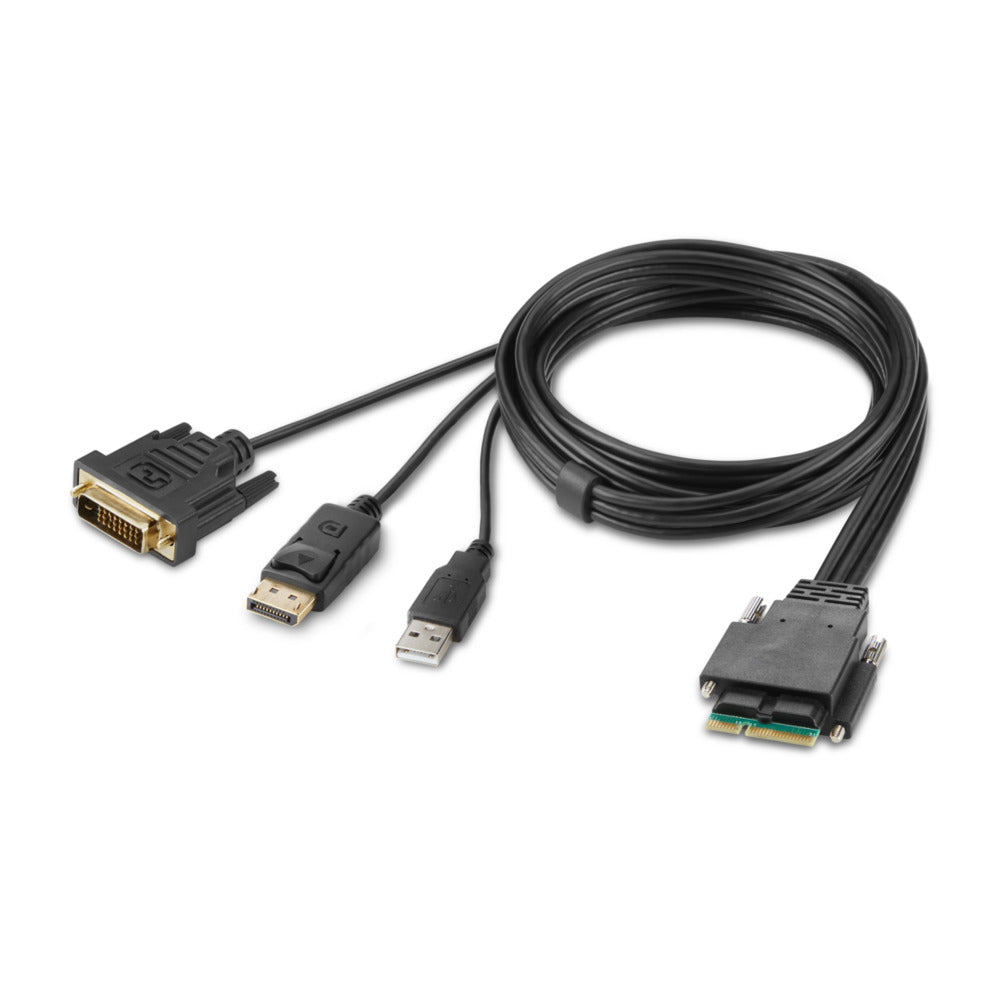 Belkin F1DN2MOD-HC-DP6 KVM cable Black 70.9" (1.8 m)