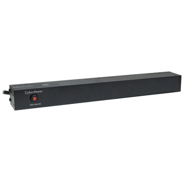 CyberPower PDU15B12R power distribution unit (PDU) 12 AC outlet(s) 1U Black