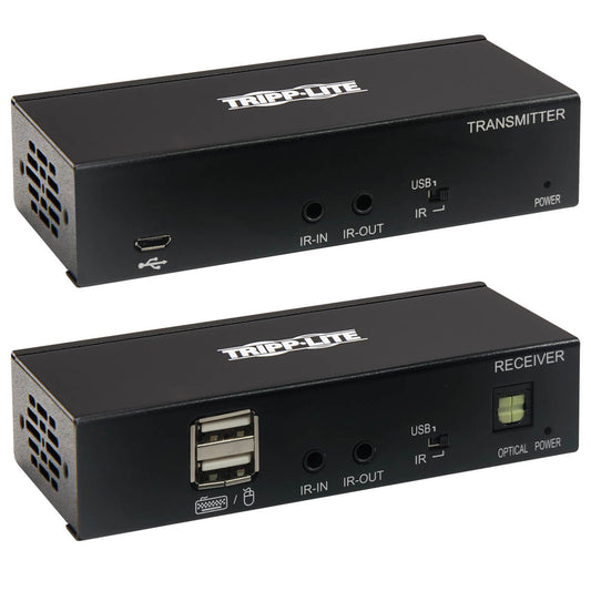 Tripp Lite B127A-1A1-BDBD AV extender AV transmitter & receiver Black