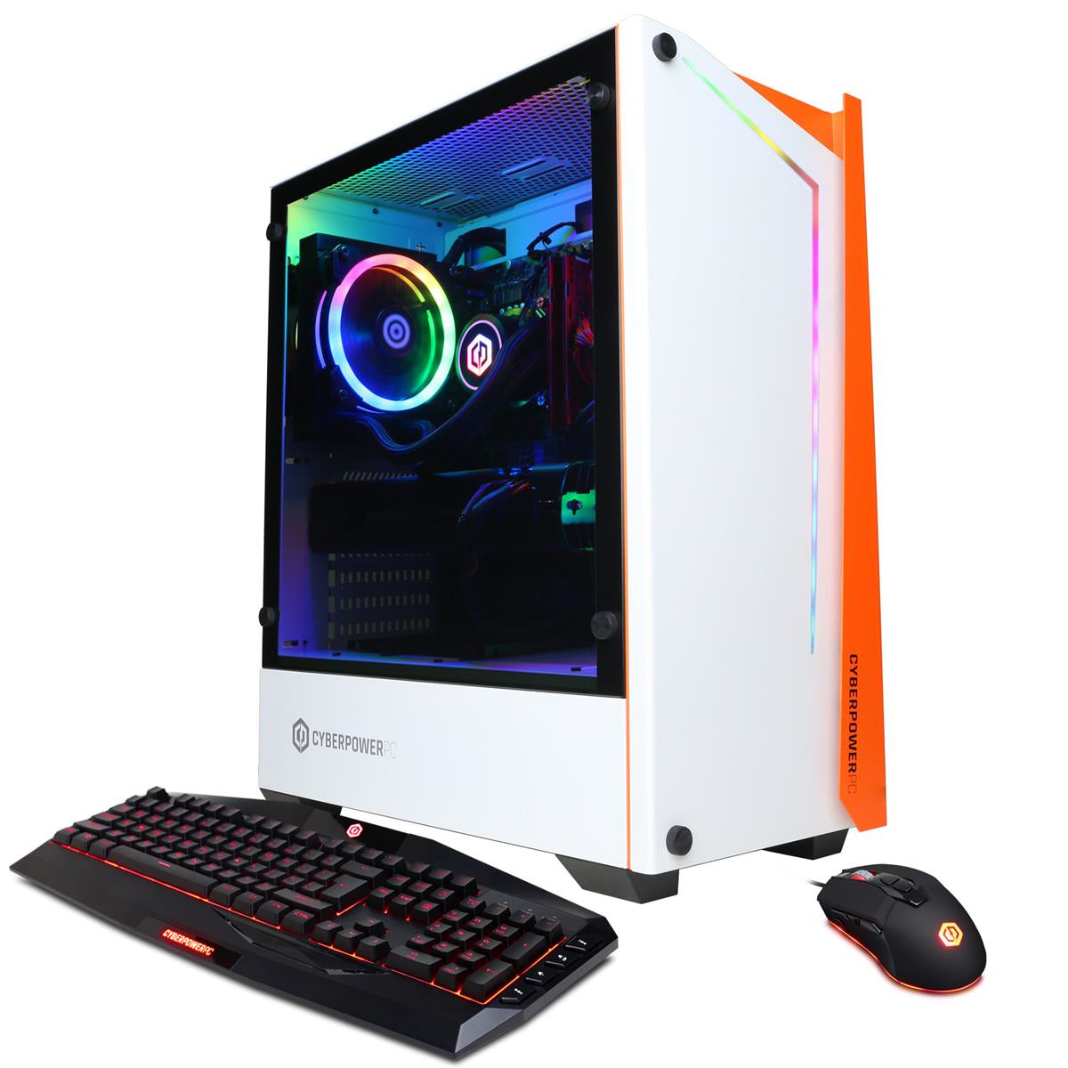 CyberpowerPC Gamer SLC10680V5 PC i9-11900KF Tower IntelÂ® Coreâ„¢ i9 16 GB DDR4-SDRAM 1000 GB SSD Windows 10 Home White