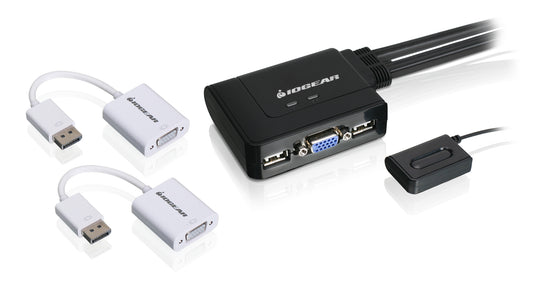 GCS22DPKIT - iogear YOU FINALLY HAVE THE FLEXIBILITY TO MIX AND MATCH YOUR VIDEO OPTIONS WITH THE 2-