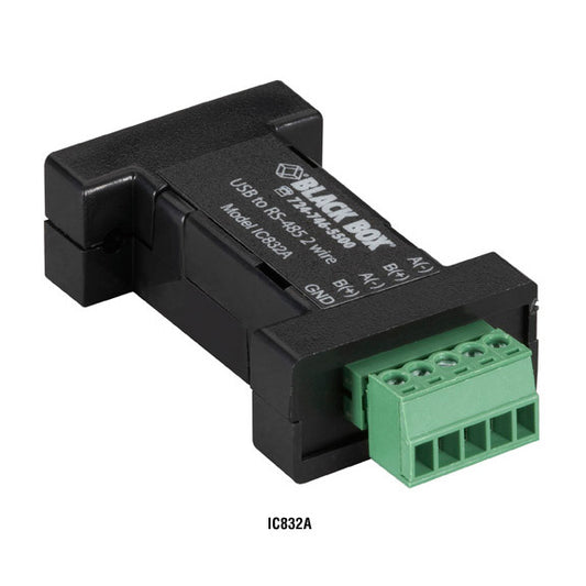 USB 2.0 TO RS-485 2-WIRE CONVERTER - TERMINAL BLOCK, 1-PORT, GSA, TAA