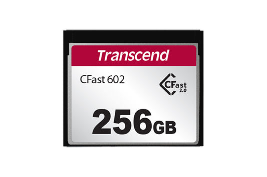 Transcend TS256GCFX602 memory card 256 GB CFast 2.0