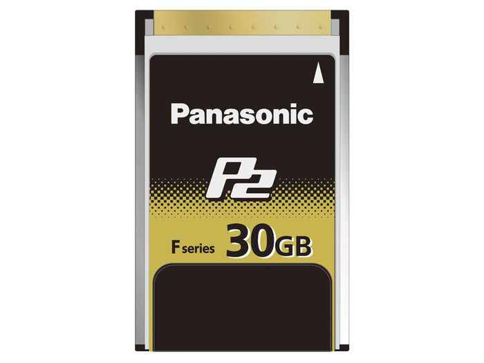 30 GB P2 CARD. F SERIES. SUPPORTS AVC-INTRA CLASS 200 OF THE AVC-ULTRA AND UP TO