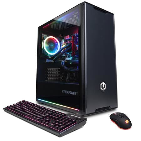 CyberpowerPC Gamer Supreme DDR4-SDRAM i7-12700KF Desktop IntelÂ® Coreâ„¢ i7 32 GB 3000 GB HDD+SSD Windows 11 Home PC Black