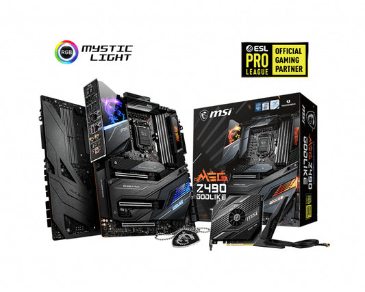 MSI MEG Z490 GODLIKE motherboard Intel Z490 LGA 1200 Extended ATX