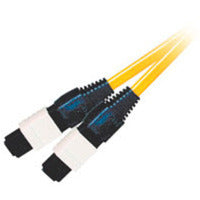 C2G 15m MTP 9/125 Plenum-Rated Single-Mode Fiber Assembly Ribbon Cable fiber optic cable 590.6" (15 m) Yellow