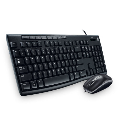 Logitech MK200 keyboard USB Black