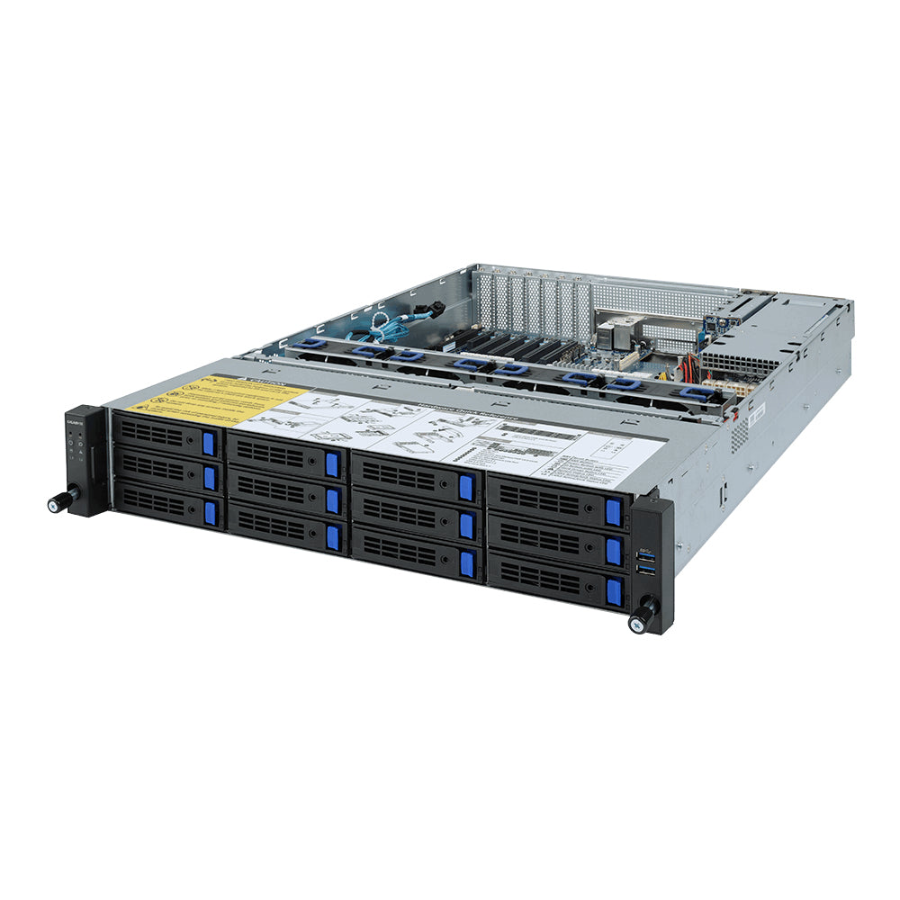 Gigabyte R272-Z30 server barebone Rack (2U) Black