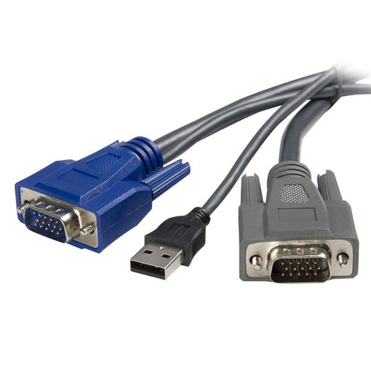 SVUSBVGA10 - StarTech.com 10 FT ULTRA-THIN USB VGA 2-IN-1 KVM CABLE