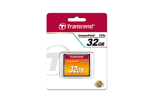 TS32GCF133 - Transcend TRANSCEND 32GB CF CARD (133X)