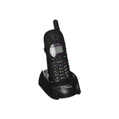 DURAFON-SIP-HC - EnGenius DURAFON-SIP HANDSET ONLY W/ RUGGED DESIGN AND LOW PROFILE 1.5DBI ANTENNA
