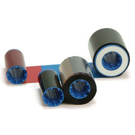 RIBBON, ZEBRA I SERIES, COLOR-YMCK WITH CLEANING ROLLER, 57MMX98M(2.24INX321FT),
