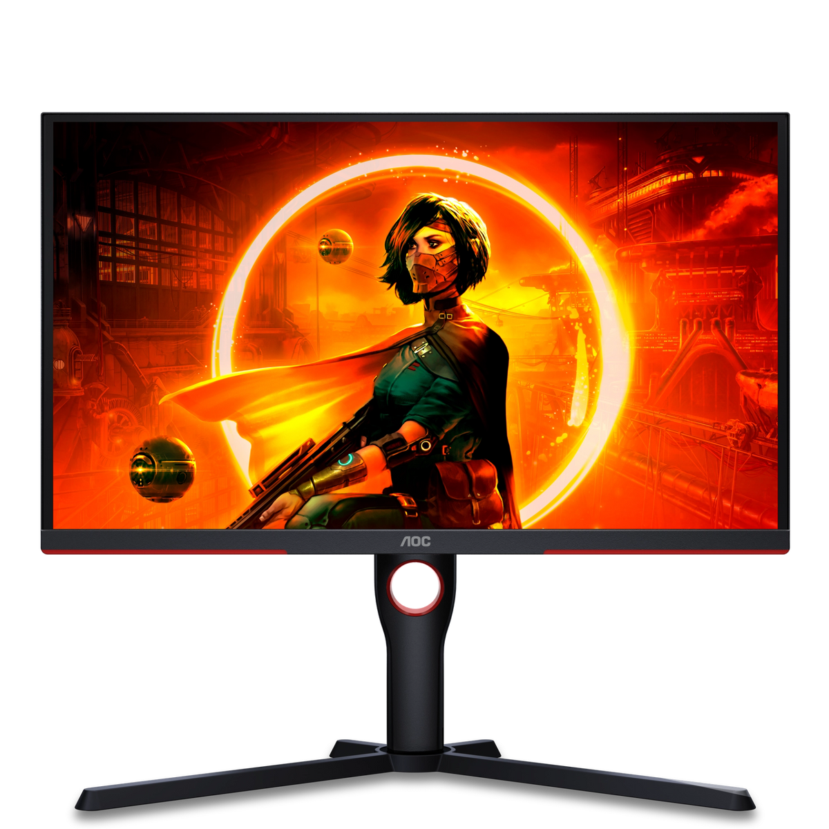 25G3ZM/BK - AOC 24.5-Inch FHD VA 240Hz 0.5ms Gaming Monitor
