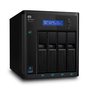 Western Digital My Cloud PR4100 NAS Ethernet LAN Black N3710