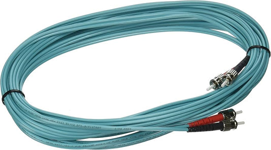 C2G 7m USA 10Gb ST/ST Duplex 50/125 Multimode Fiber Patch Cable fiber optic cable 275.6" (7 m) Blue
