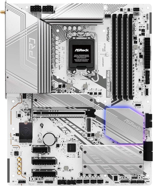 90-MXBQC0-A0UAYZ - ASRock ProRSWiFiWhite Pro RS Motherboard