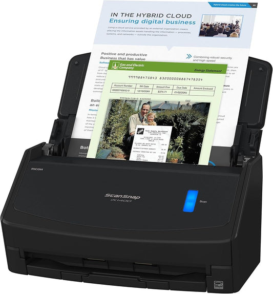 PA03820B235R - Fujitsu ScanSnap iX1400 Simple One-Touch Button Document Scanner