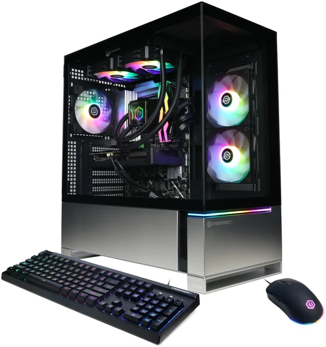 GXL70330 - CyberPowerPC Gaming Desktop PC Intel Core Ultra 7 265KF 32GB DDR5 2TB N