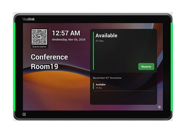 ROOMPANEL-PLUS-E2 - Yealink 10" Android-based Room Scheduling Panel