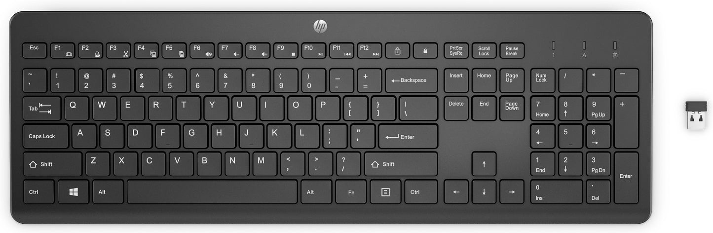 HP 230 BLK WIRELESS KEYBOARD