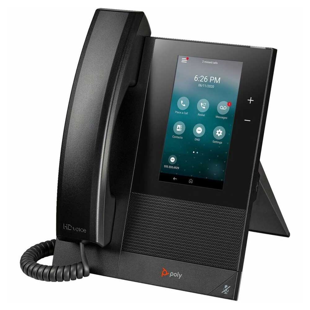 849A1AAAC3 - Poly CCX 400 IP Phone Corded Corded Desktop Wall Mountable
